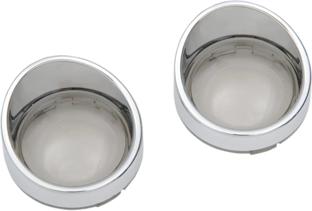 Drag Specialties Deuce Turn Signal Visor Bezel