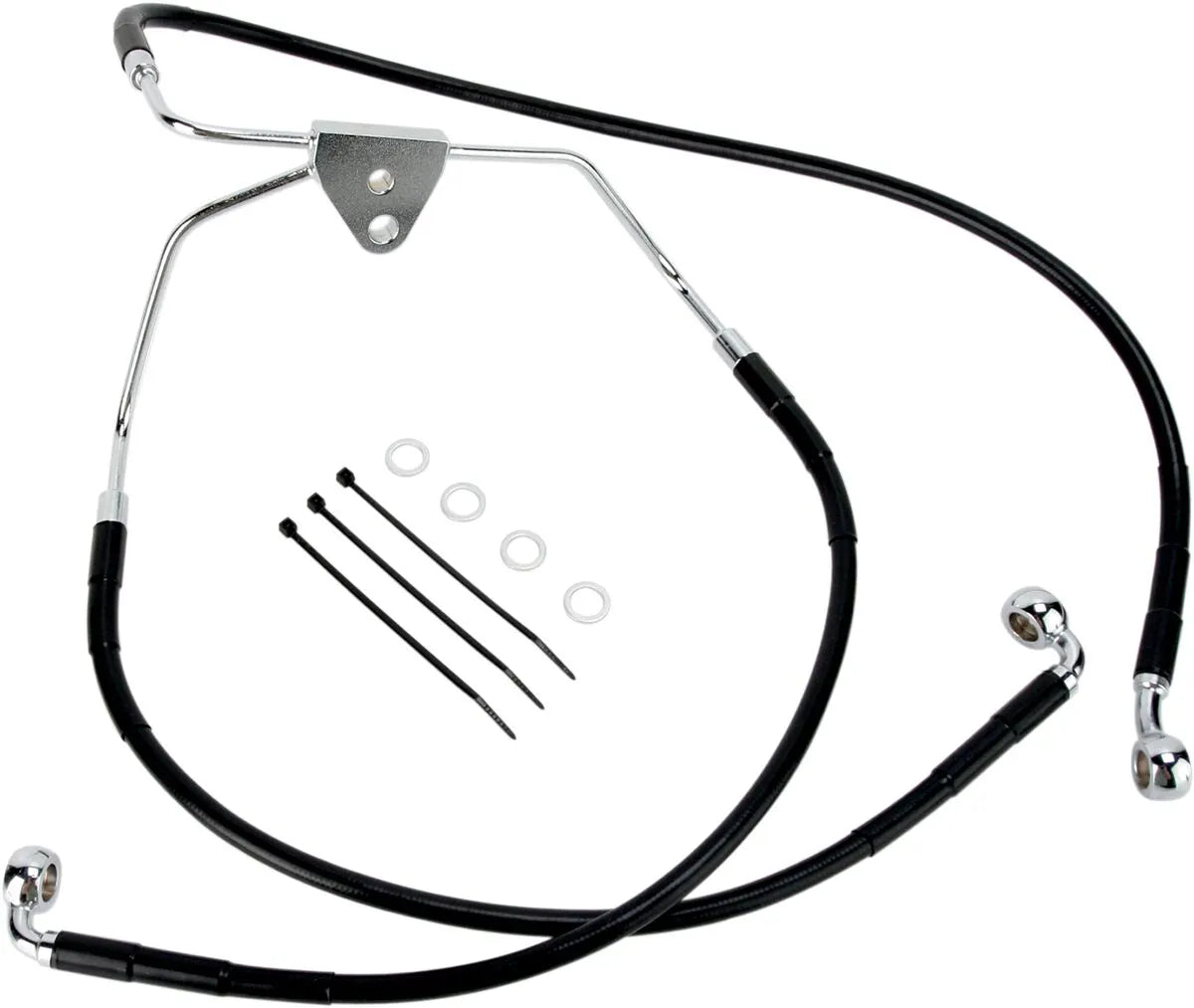 Drag Specialties Stainless Steel Brake Line Kit