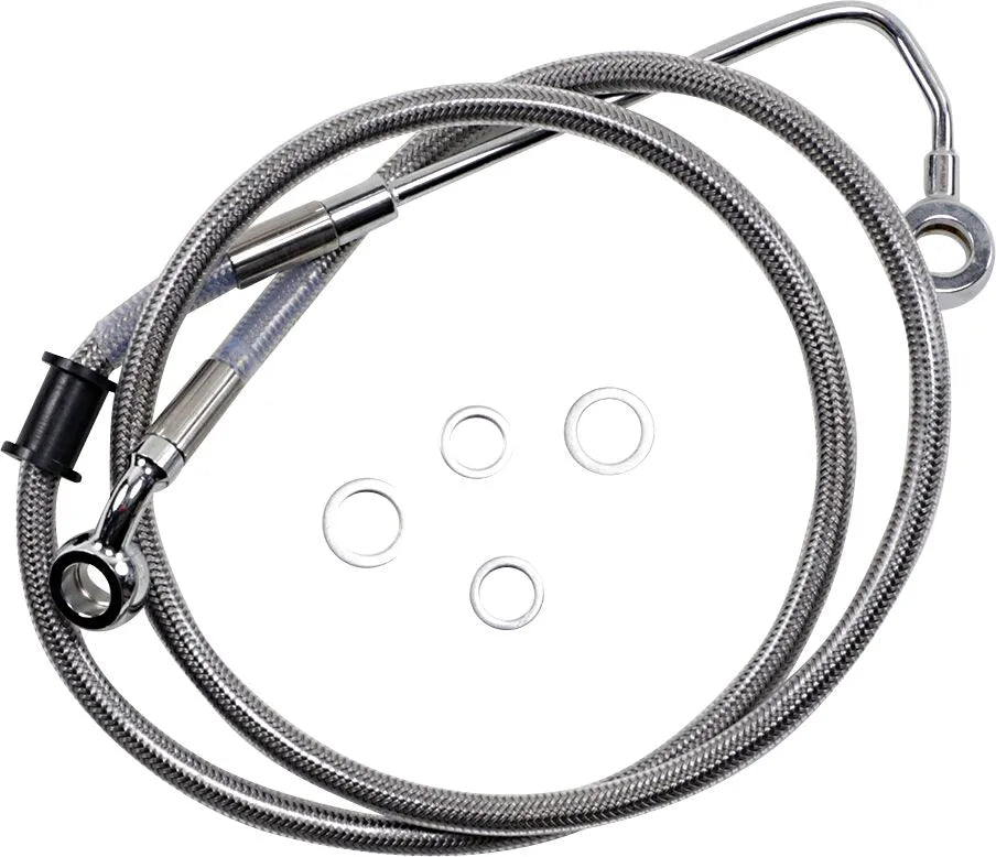Drag Specialties Extended Brake Line For Abs - 44"