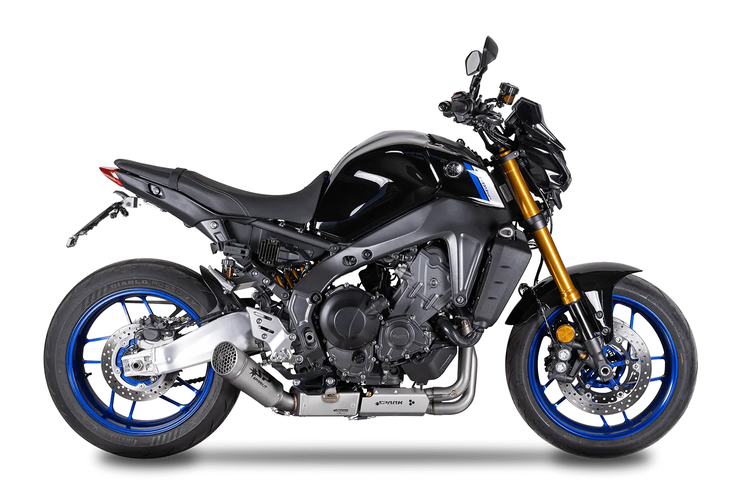 Spark Grid-o Exhaust System Full System Titanium Muffler