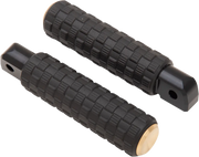 Arlen Ness Airtrax Foot Pegs - Black/brass