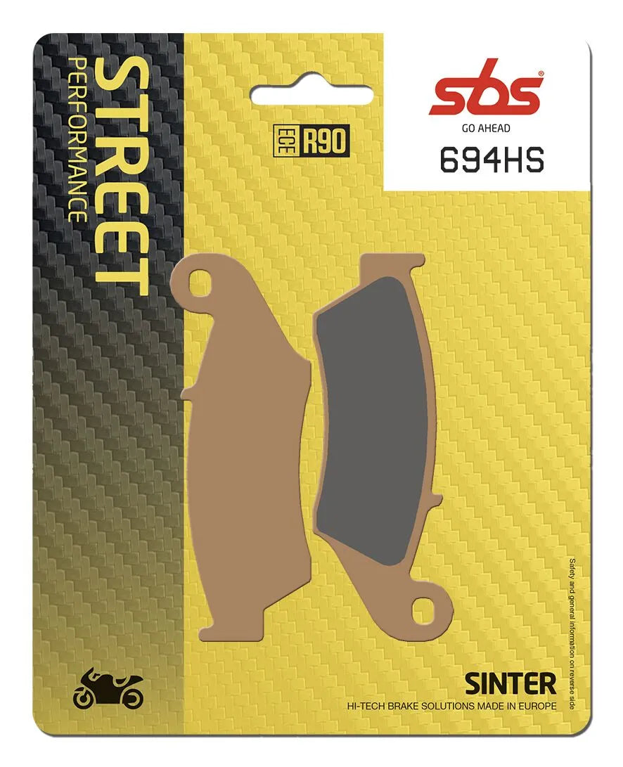 Sbs Hs Street Excel Sintered Front Brake Pads Set