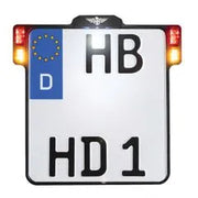 Heinz Bikes 3-in-1 License Plate Holder For Eu