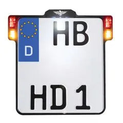 Heinz Bikes 3-in-1 License Plate Holder For Eu