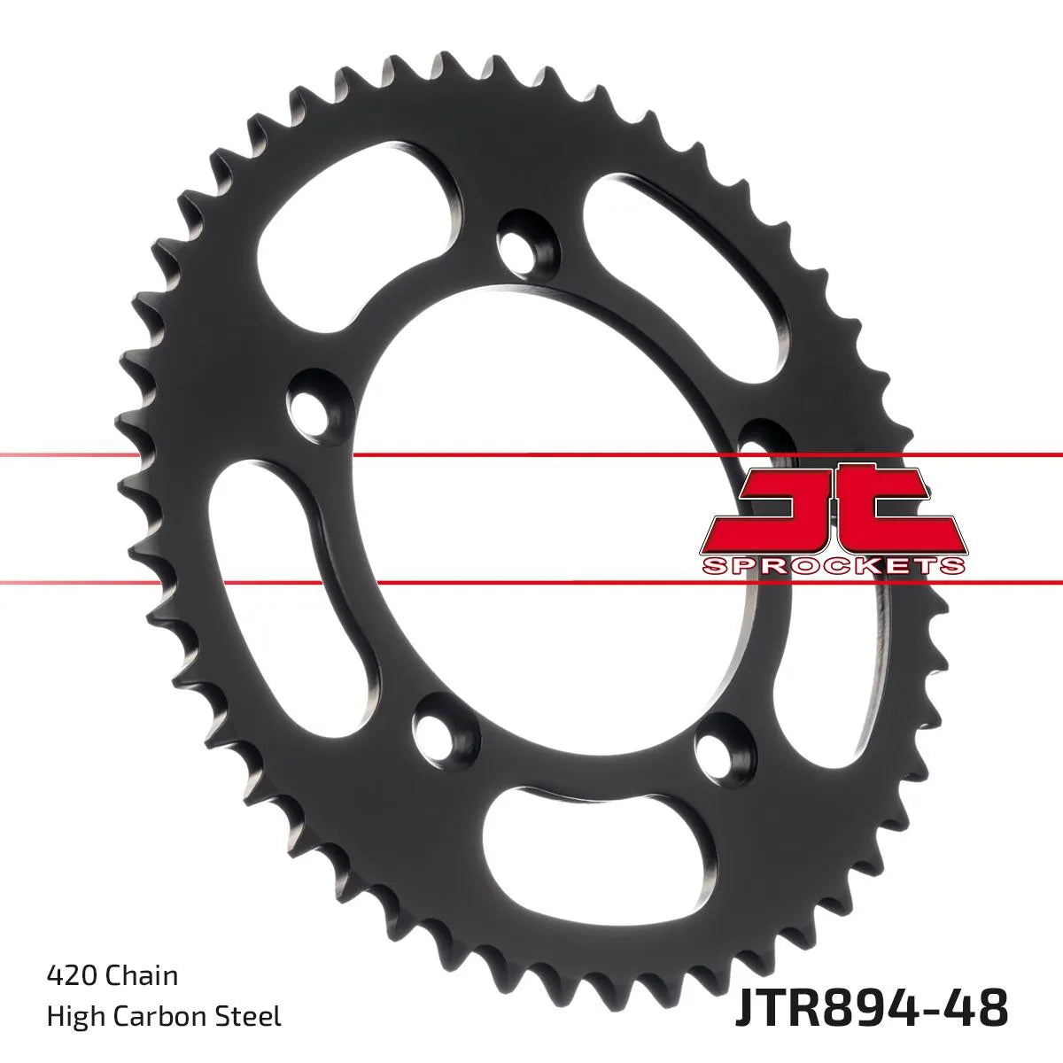 Jt Sprockets Steel Rear Sprocket 48t Black Zinc