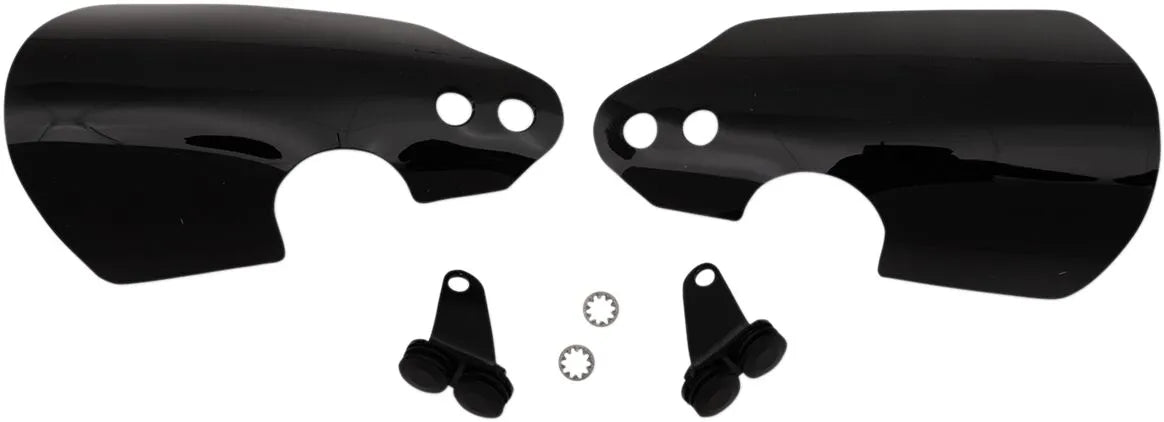 Memphis Shades Handguards - Black, 1" Handlebar