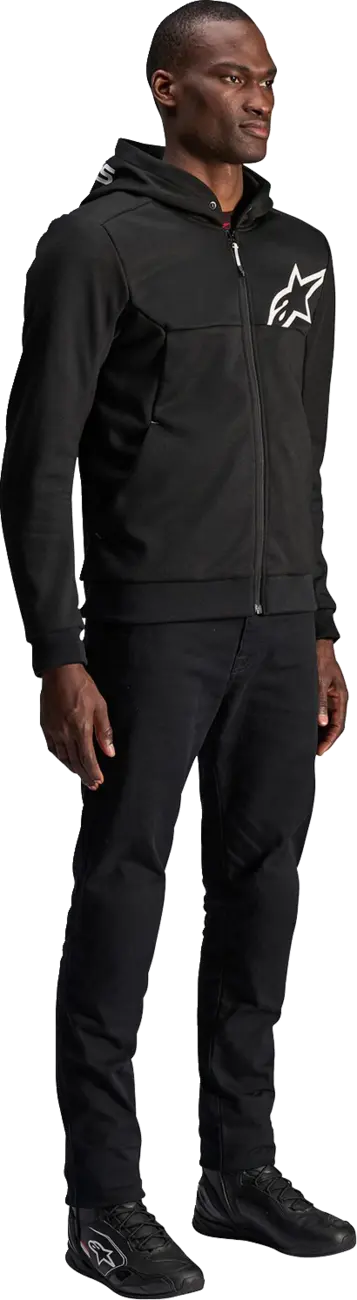 Alpinestars Chrome V2 Sport Hoodie - Black/White