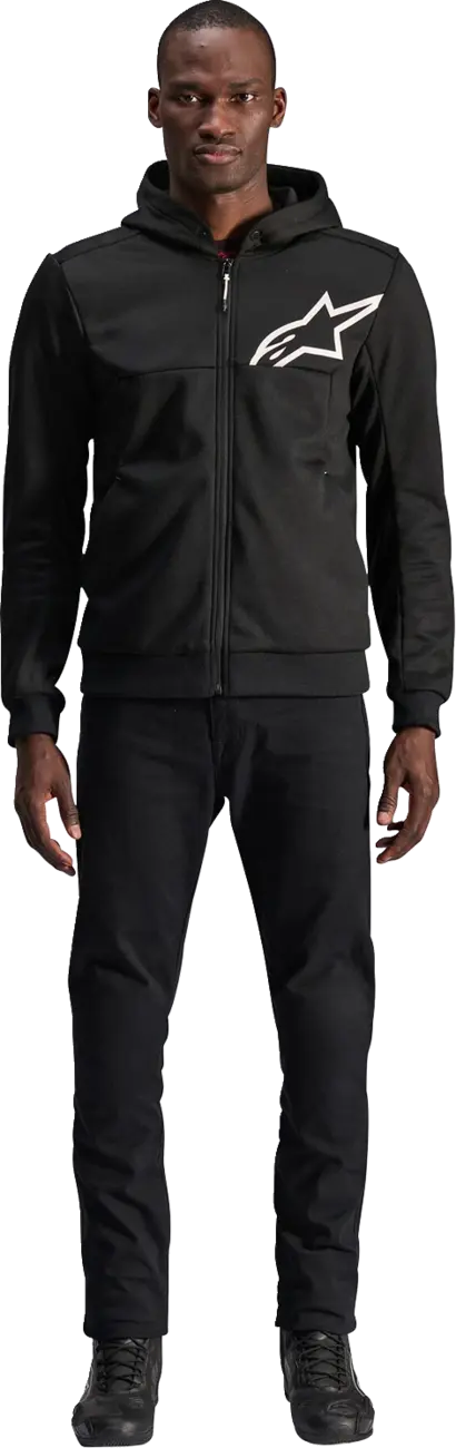 Alpinestars Chrome V2 Sport Hoodie - Black/White