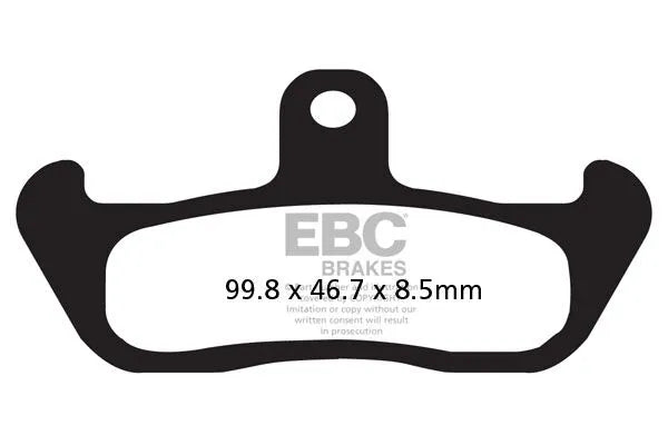 Ebc Fa Series Organic Brake Pads