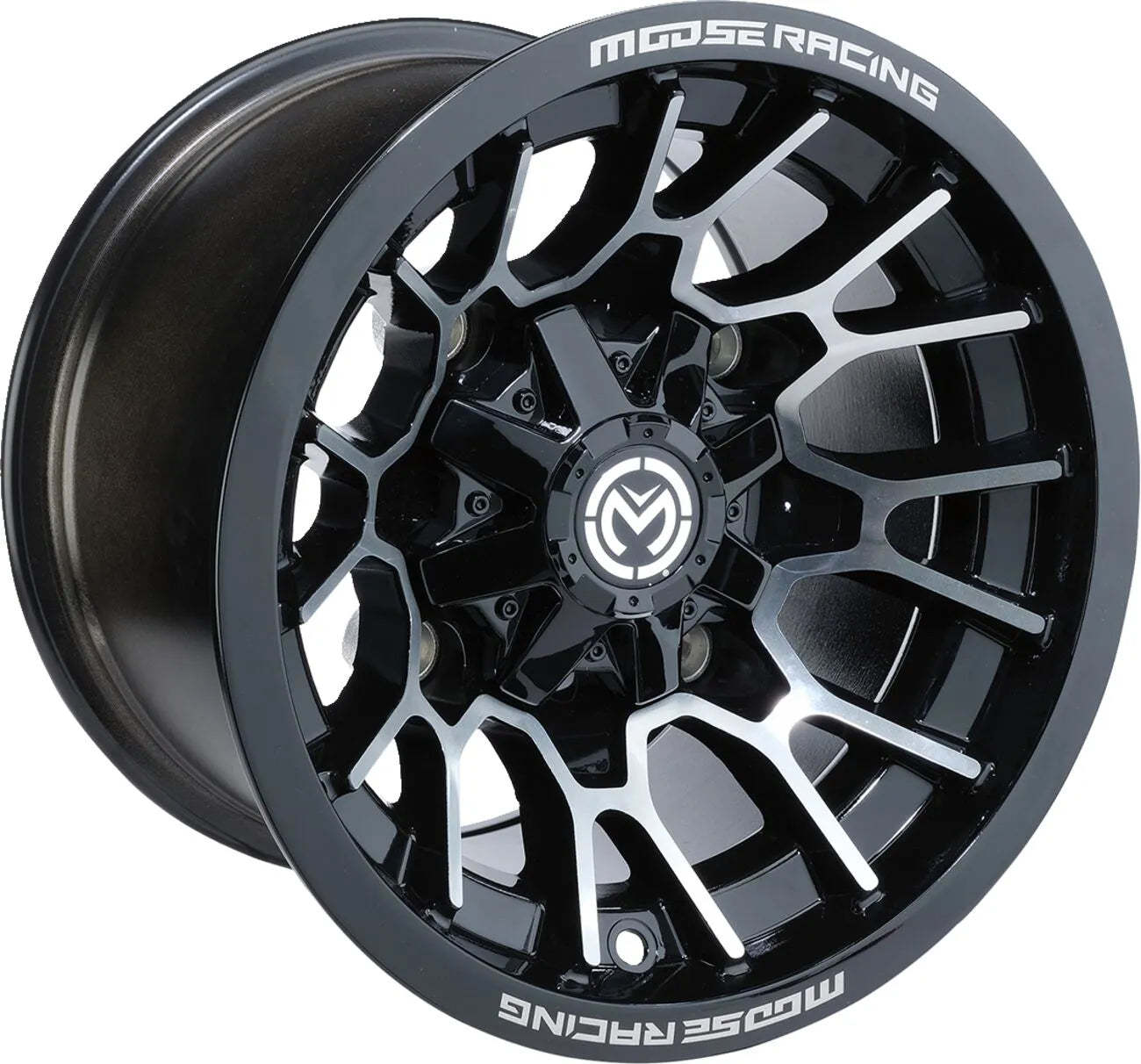 Moose Offroad 24x Wheel - Gloss Black, 12 Inch