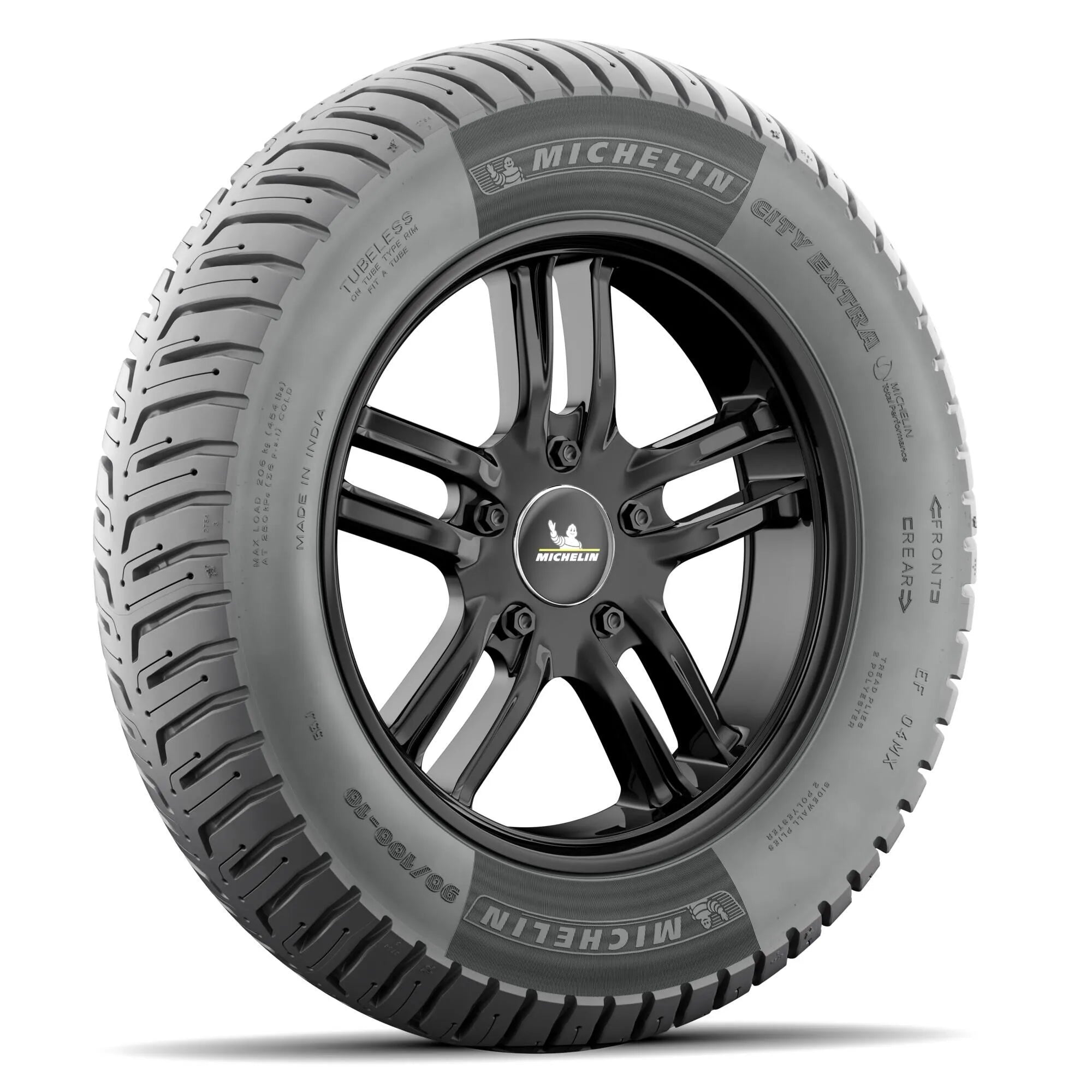 Michelin City Extra Tire - 120/80-16 Rear Tube Type