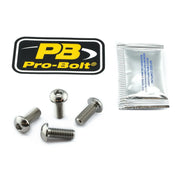 Pro Bolt Titanium Footrest Bolt Kit