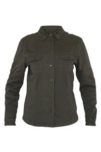 John Doe Motoshirt-jakke til kvinder – Olive