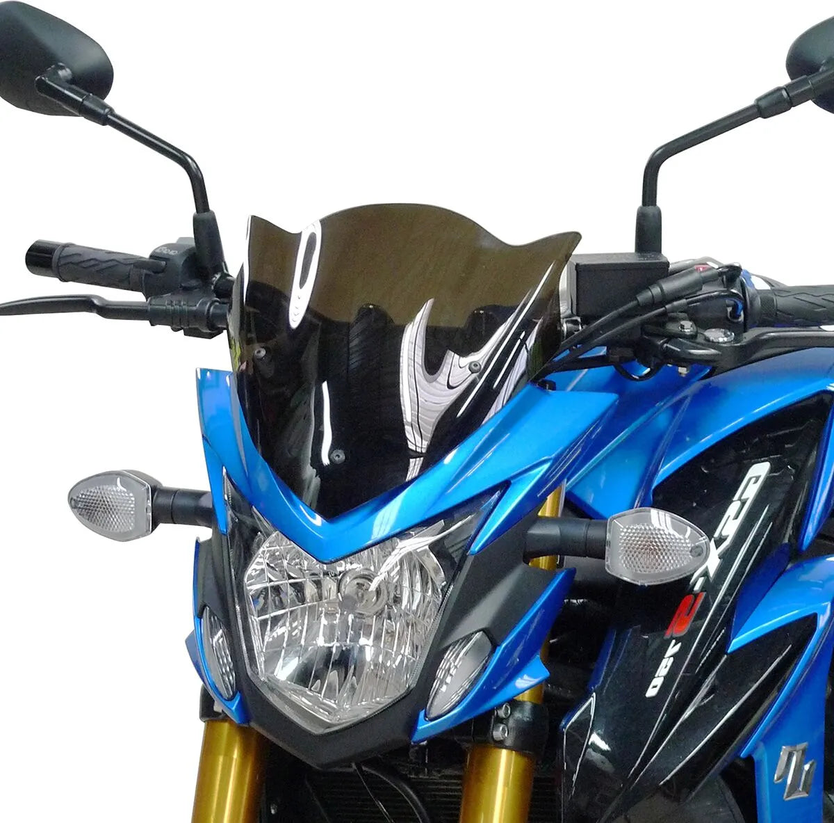 Bullster Windshield - Black Smoke - Sport Bike