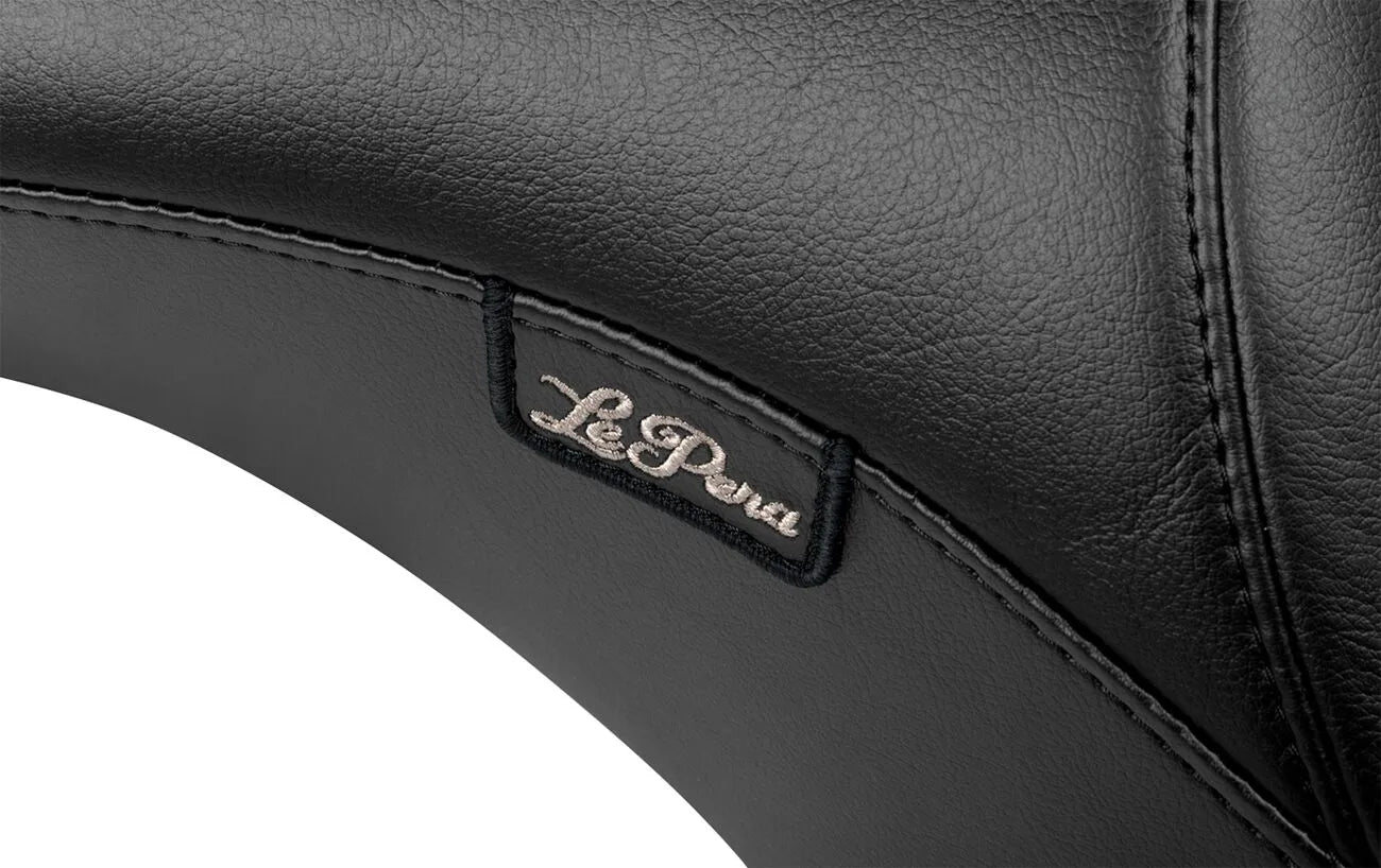 Le Pera Maverick Seat - Black Vinyl Motorcycle Seat