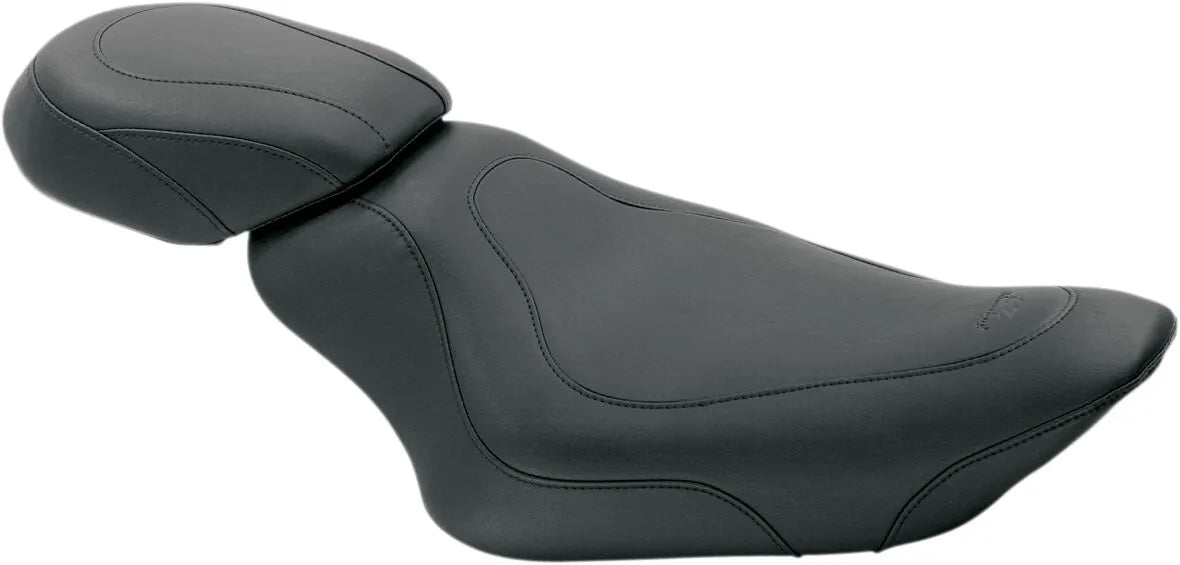 Mustang Tripper Solo Seat - Synthetic Leather