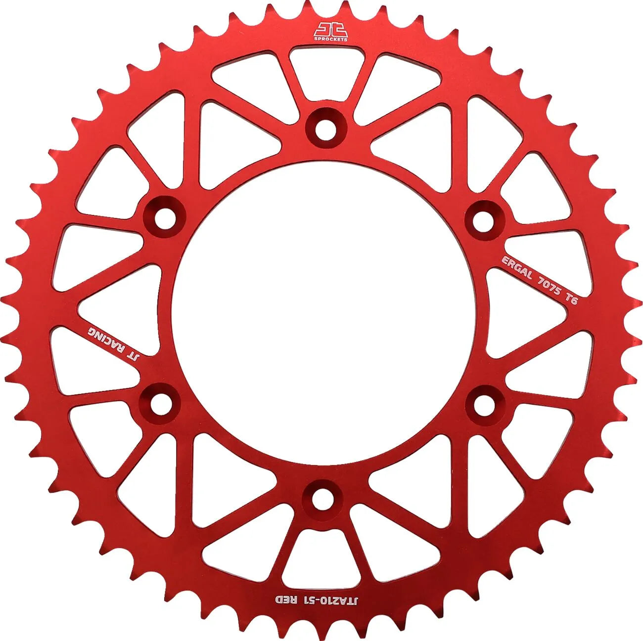 Jt Sprockets Rear Sprocket - 520, 51t Aluminum