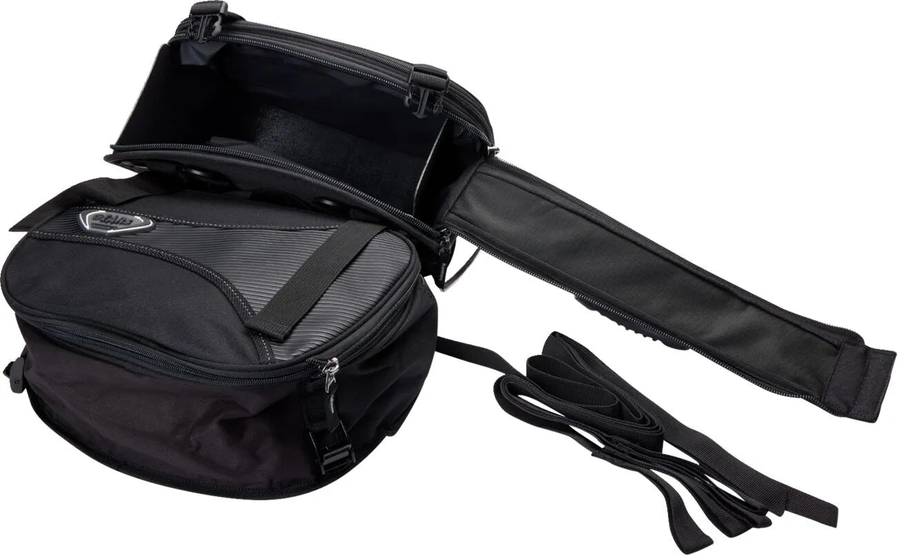Gears Canada Mini Saddlebags - Black Polyester