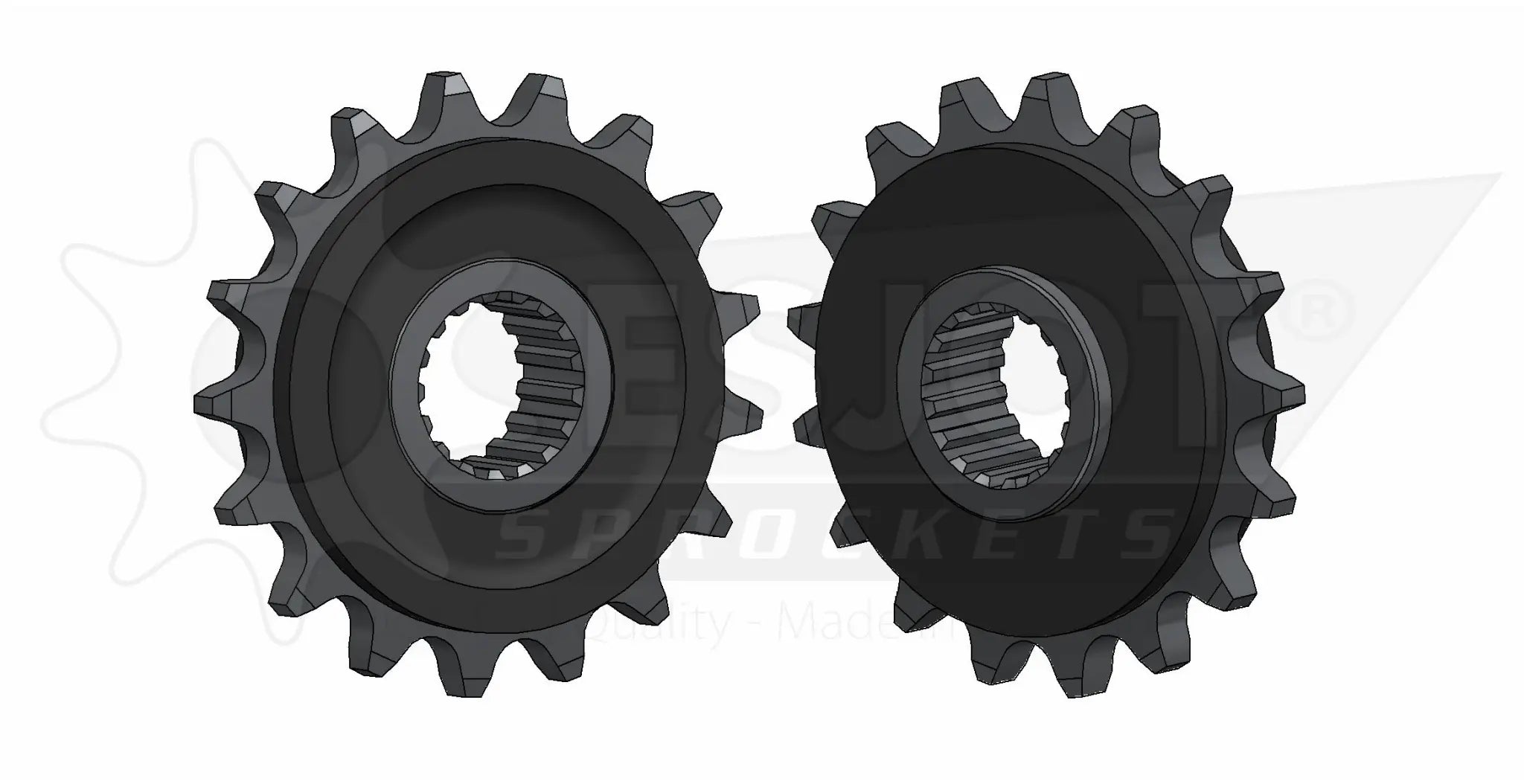 Esjot 525 Front Sprocket - High-performance Steel