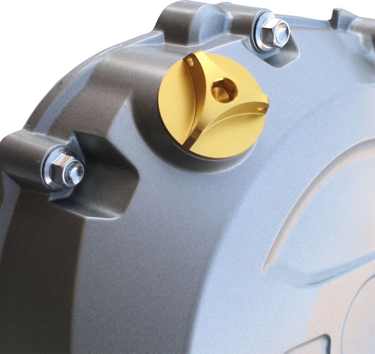 Pro Bolt Aluminium Oil Filler Cap - Yellow