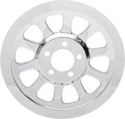 Drag Specialties Chrome Rear Pulley Insert