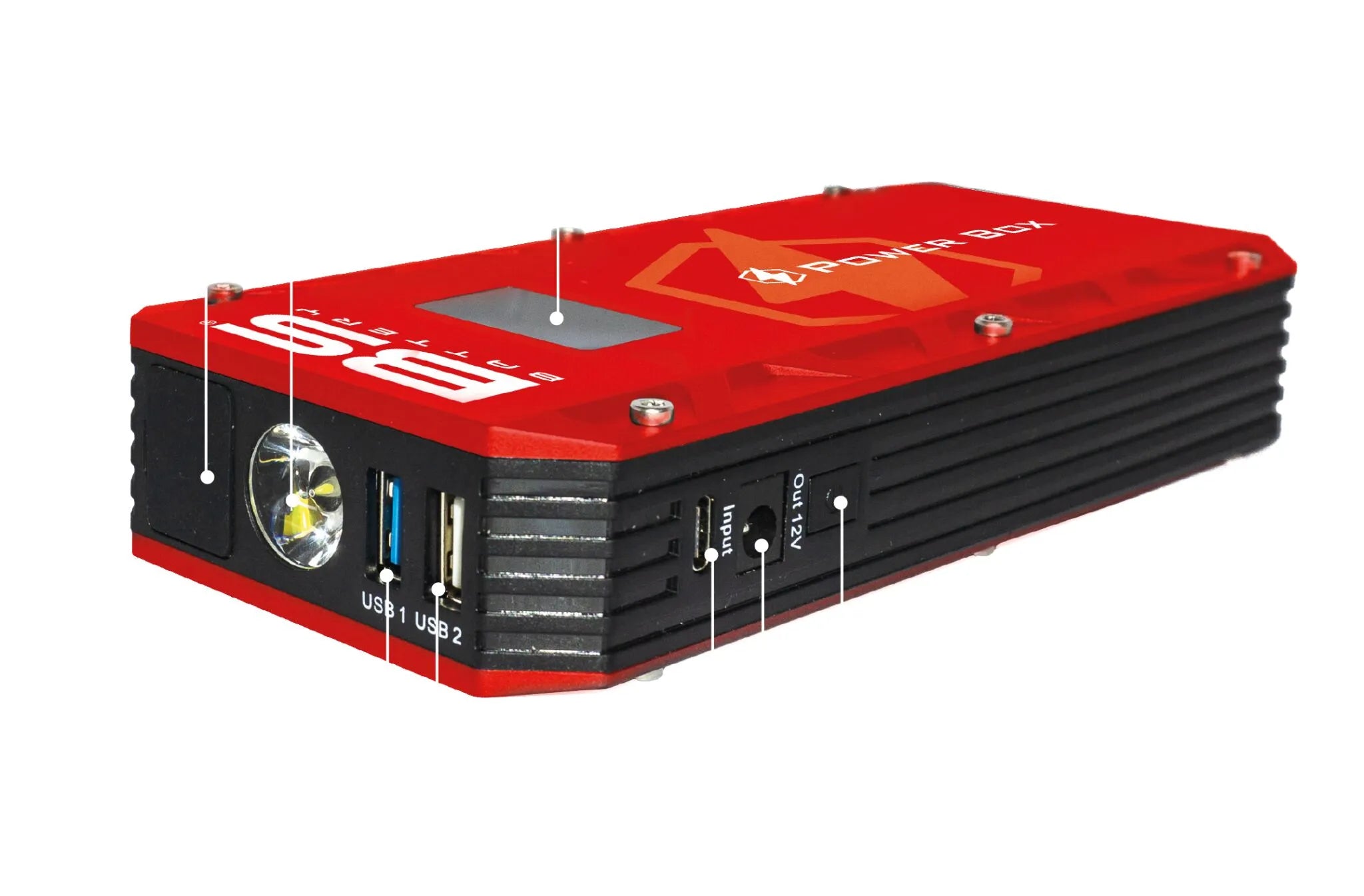 Bs Battery Power Box Pb-02 - 1200a Jump Starter