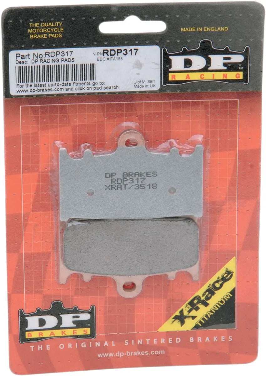 Dp Brakes Rdp317 Race Pads For High-performance Braking