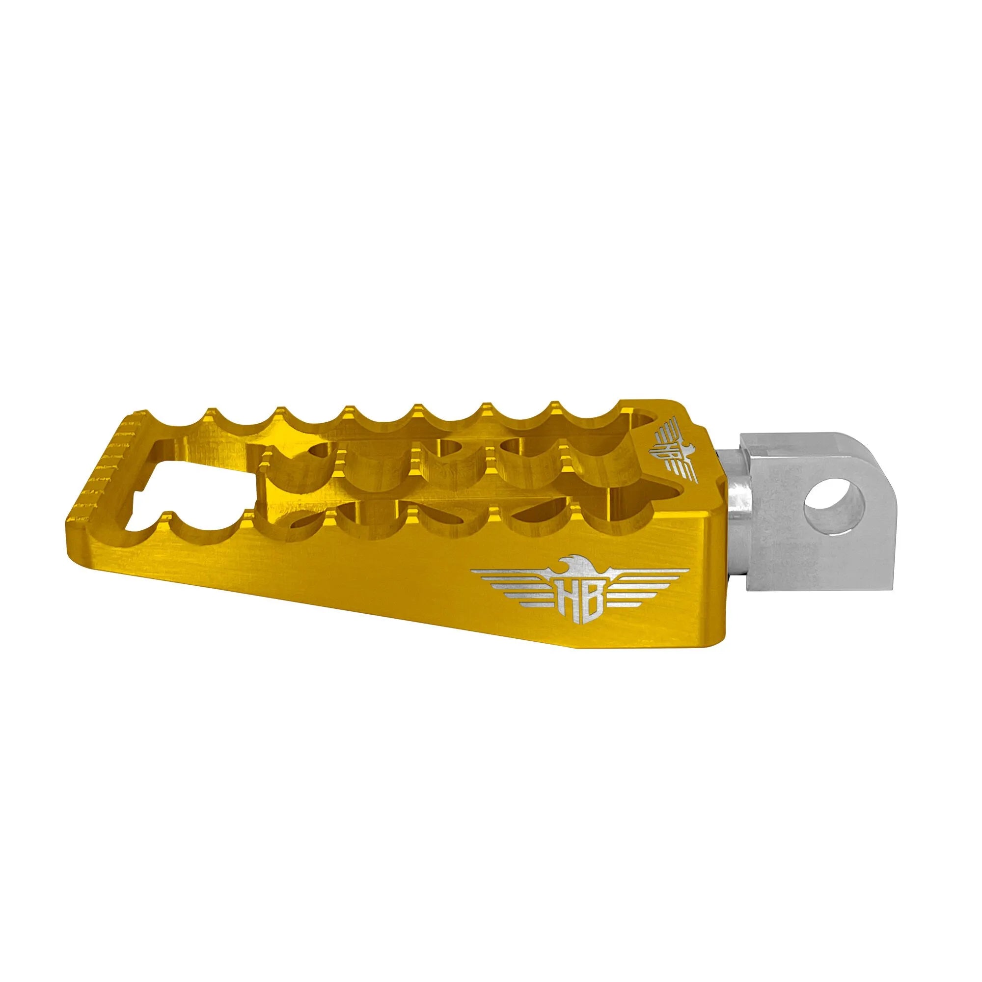Heinz Bikes Foot Pegs For Harley - Gold