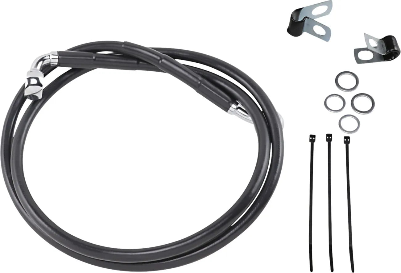 Drag Specialties Stainless Steel Brake Line Kit