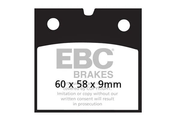 Ebc Vee Semi-sintered Brake Pads