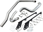 Bassani Xhaust Power Curve True-dual Header Pipes For Softail