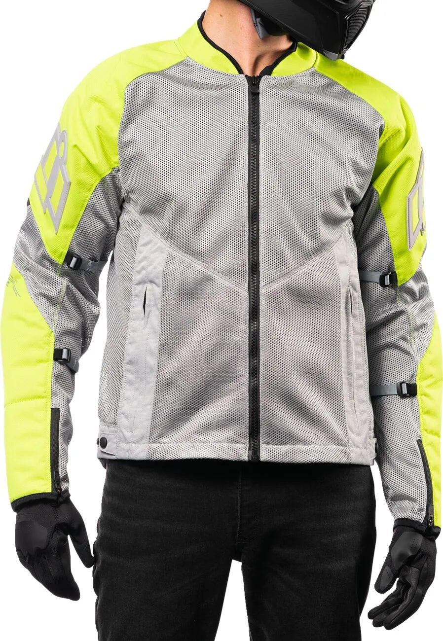 Icon Mesh Af™ Jacket - Gray/Hi-Vis Yellow