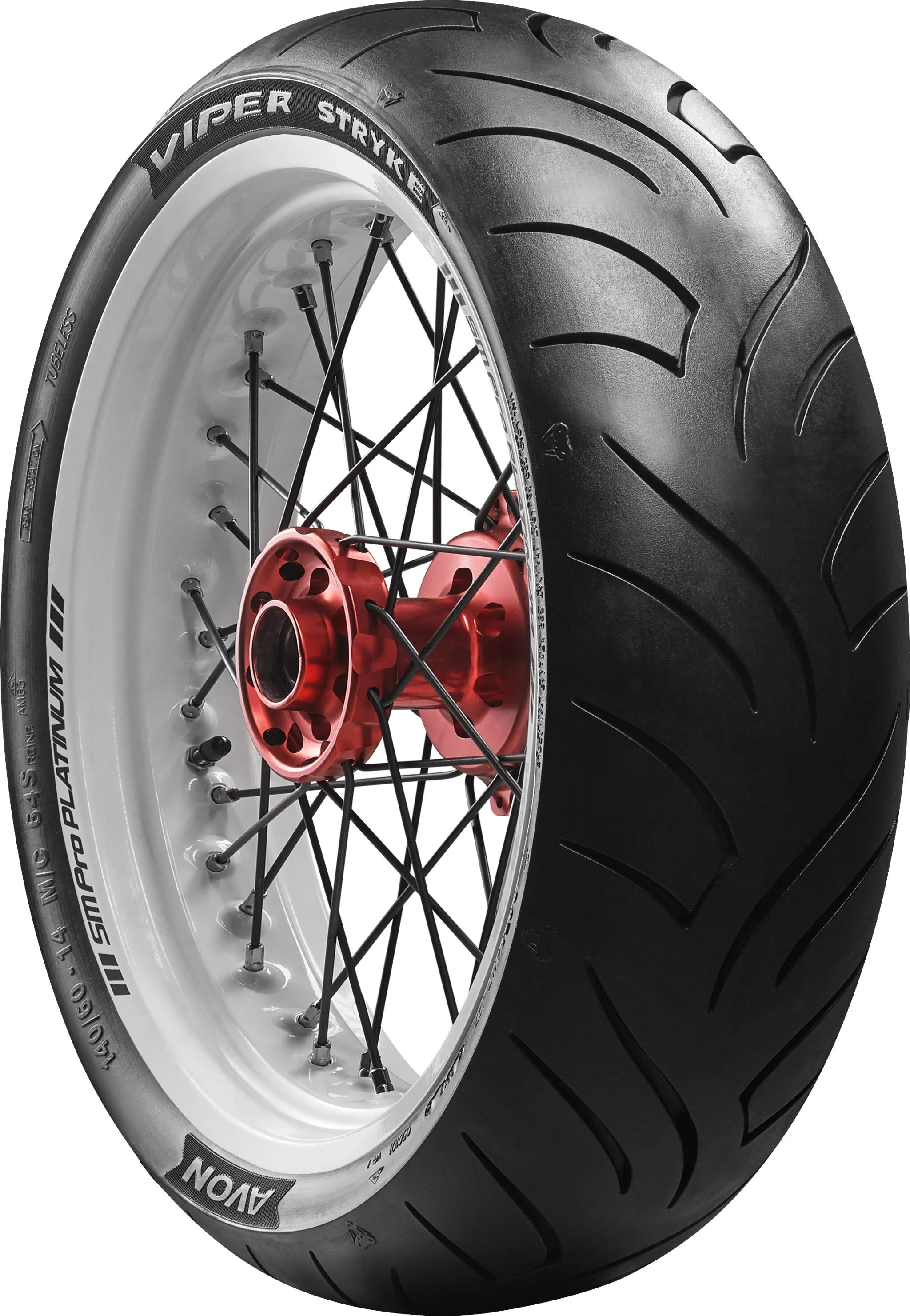 Avon Am63 Viper Stryke Scooter Tire - 140/60-14 Rear
