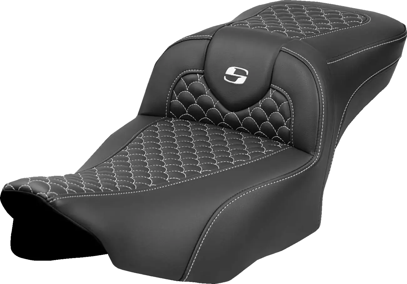 Saddlemen Roadsofa™ Seat - Dragon Scale Stitch