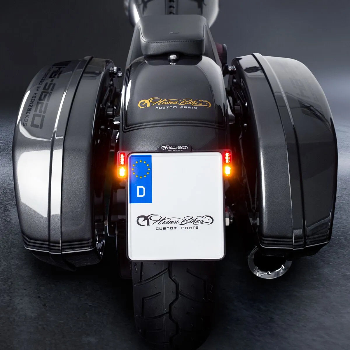 Heinz Bikes 3-in-1 License Plate Holder For Eu