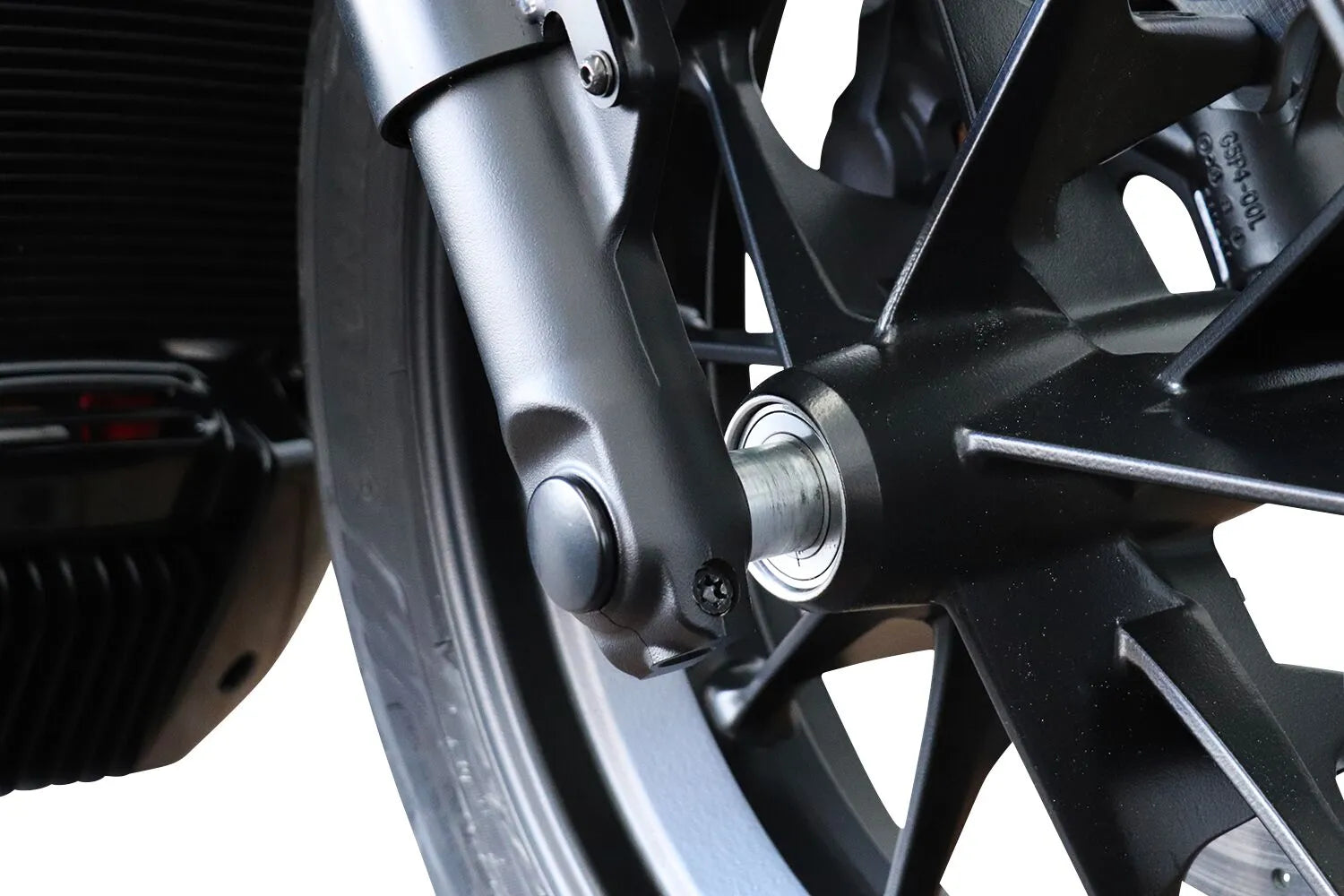 Cult Werk Black Aluminum Axle Cover