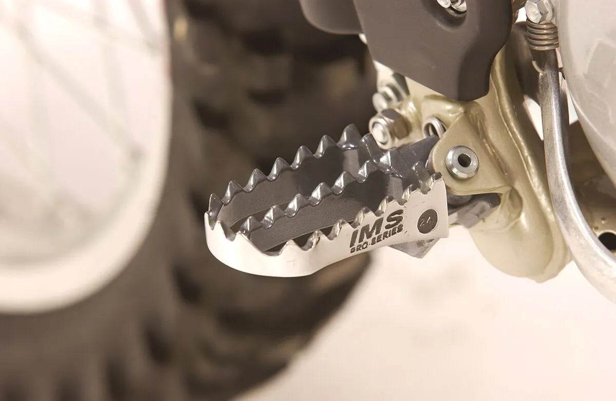 Ims Pro-series Foot Pegs - Serrated Steel