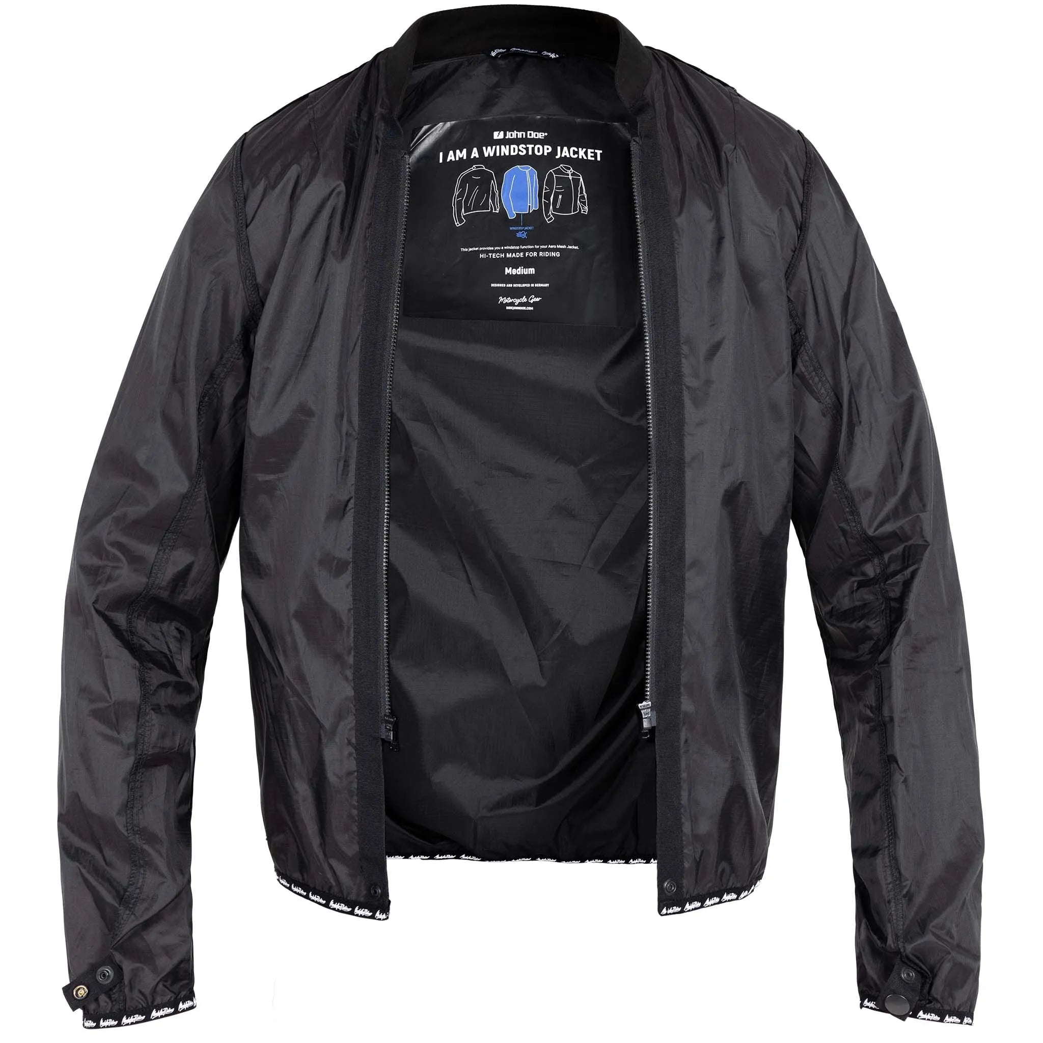 John Doe Aero Mesh Windblock Inner Jacket - Black