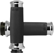 Avon Grips Custom Contour Grips - Black/chrome