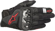 Alpinestars Smx-1 Air Carbon V2 Gloves - Black/Fluorescent Red