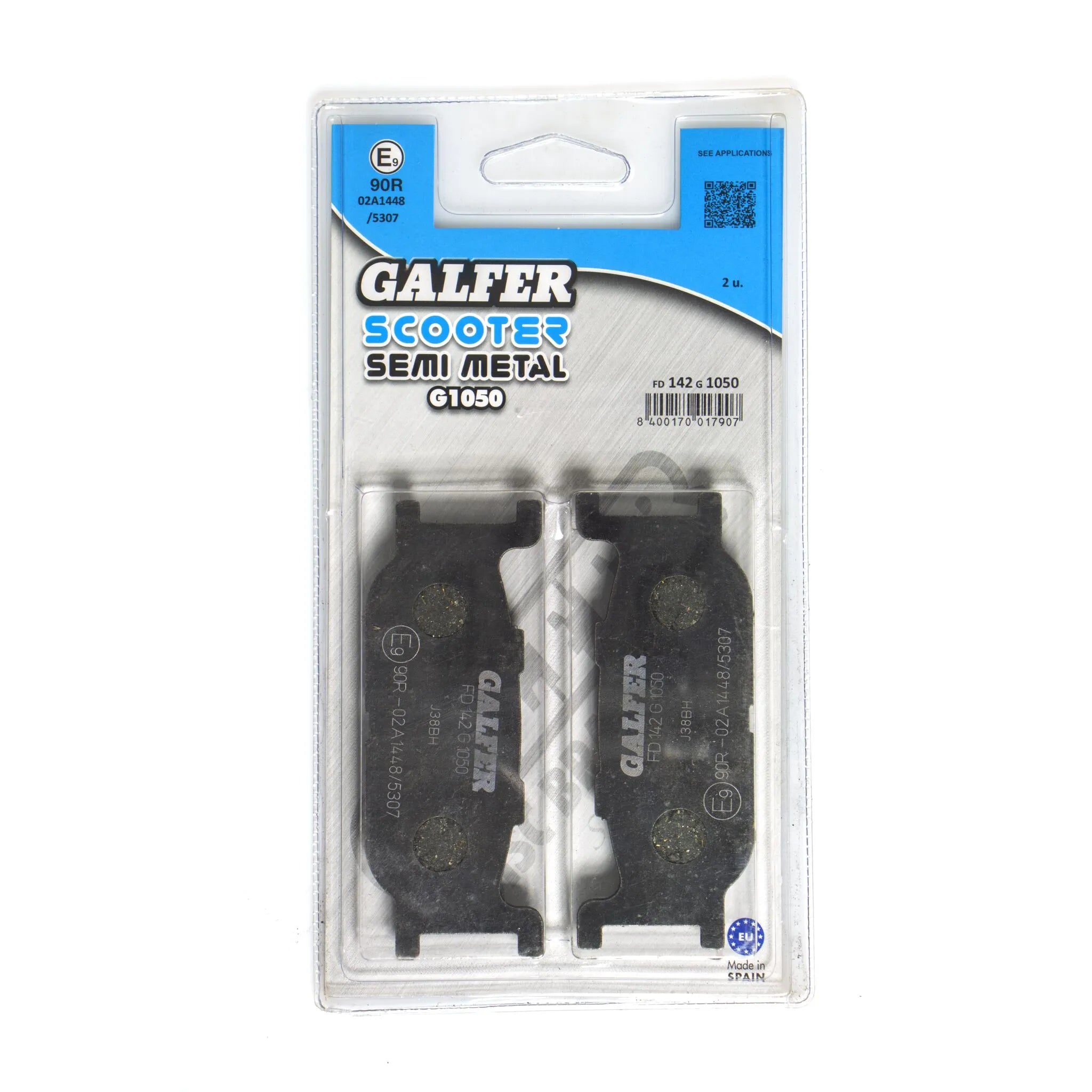 Galfer Semi-metallic Brake Pads For Oem Replacement