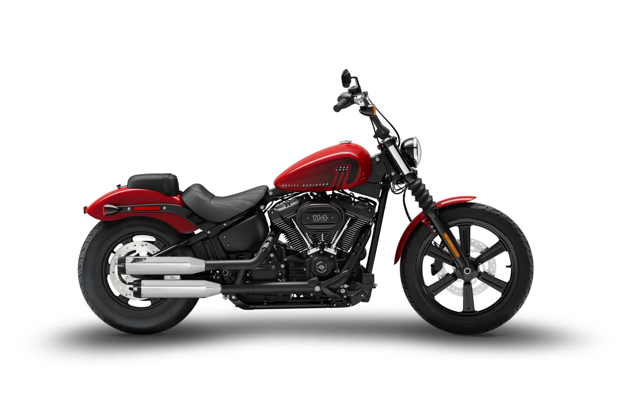 Zard Overlapped Slip-ons Muffler For Hd-softail M8