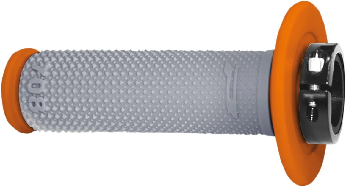Pro Grip 708 Lock-on Grips - Orange/gray