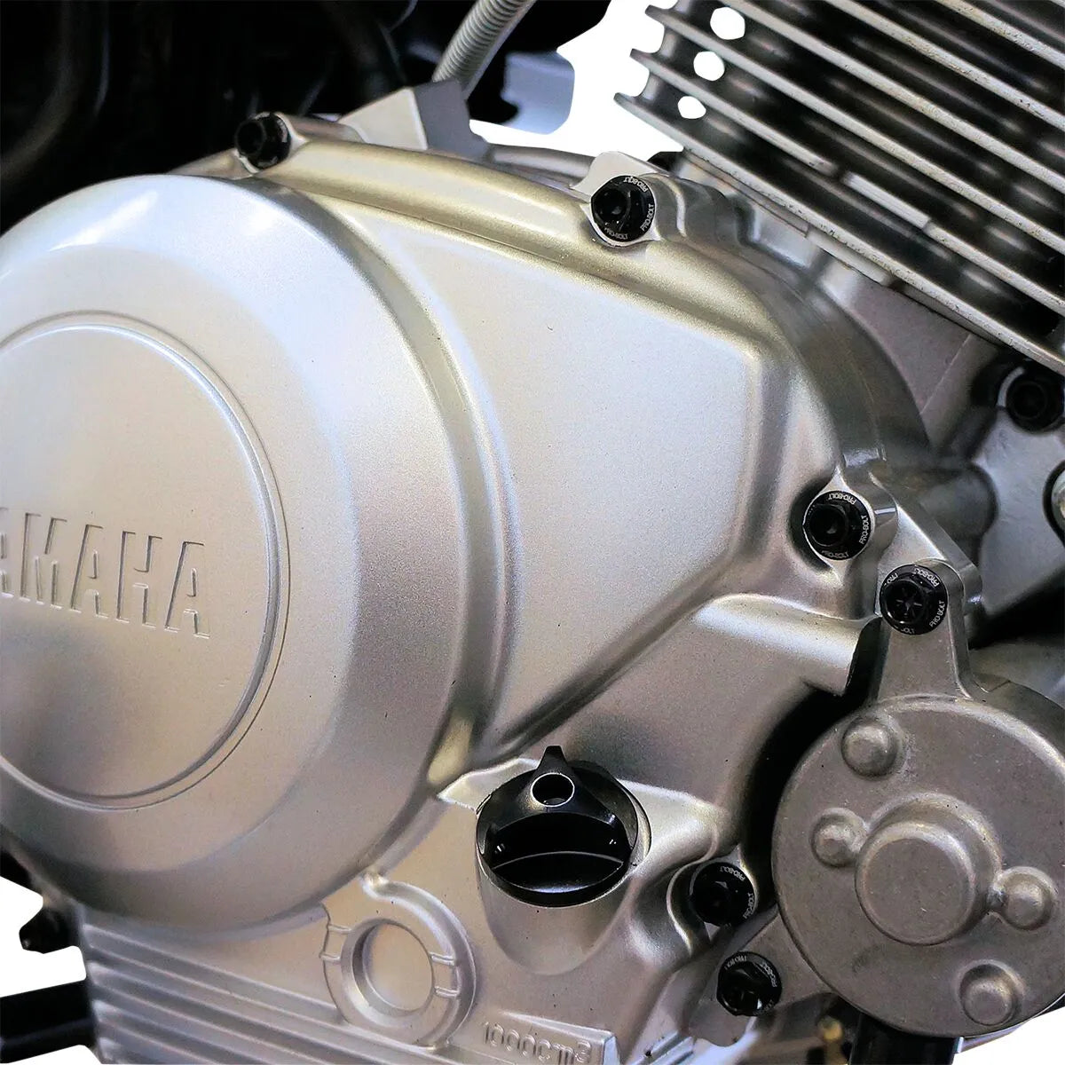 Pro Bolt Aluminium Oil Filler Cap - Black