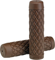 Biltwell Torker Grips - Chocolate, 7/8"