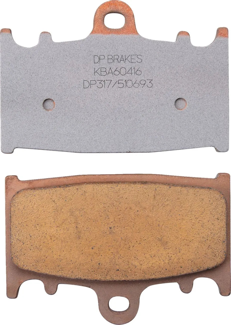 Dp Brakes Standard Sintered Brake Pads Dp317