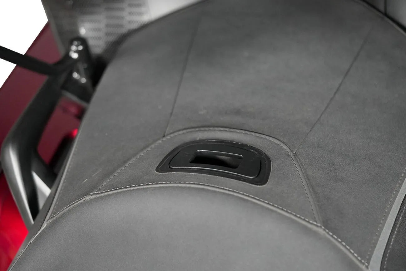 Show Chrome Seat Plug - Black Abs Finish