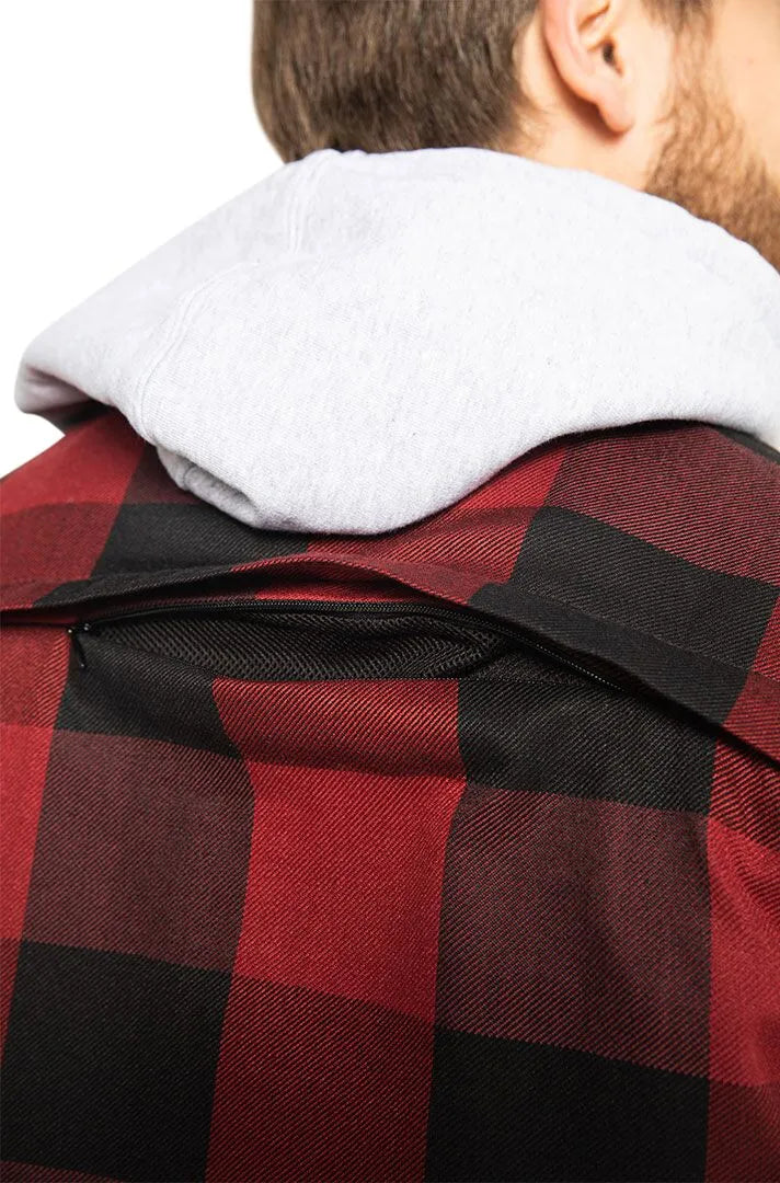 John Doe Motoshirt Jacket Foreet Sport - Red