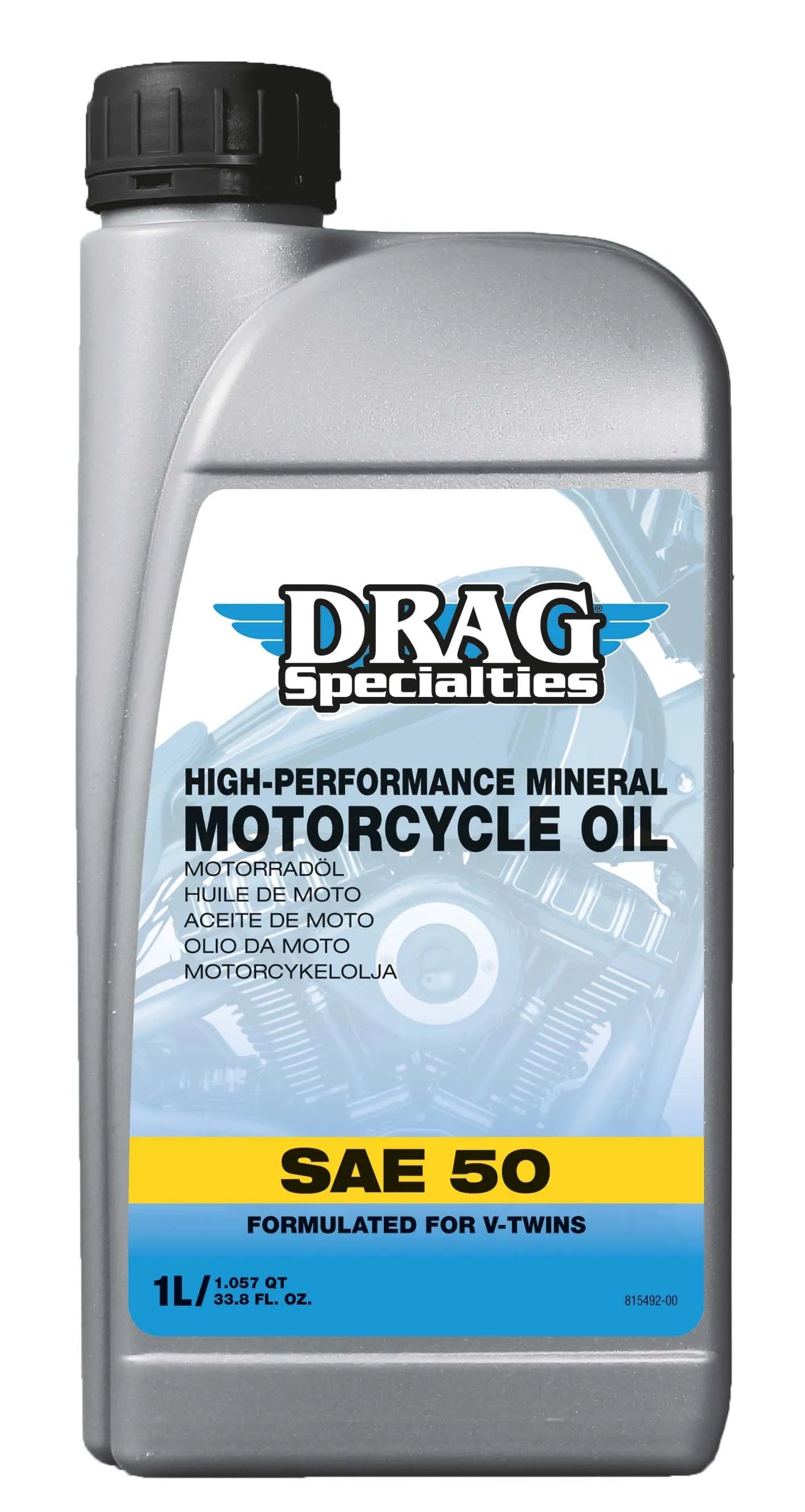 Drag Specialties Mineral Engine Oil For Harley-davidson