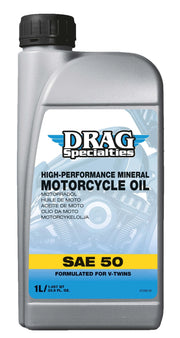 Drag Specialties Mineral Engine Oil For Harley-davidson